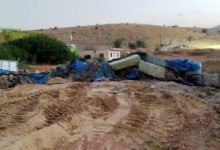 مستوطنون يحطمون غرفة زراعية في بيت دجن ويقتلعون شتلات في بيت فوريك بنابلس