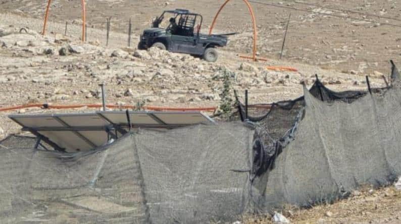 مستوطنون يوسّعون بؤرة رعوية قرب تجمع معازي جبع شمال القدس