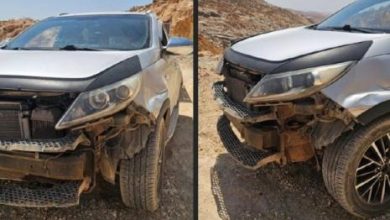 مستوطنون يعتدون على مركبة شرق دير دبوان ويحاولون الاستيلاء عليها