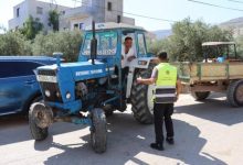 "النقل والمواصلات" تطلق حملة لترخيص الجرارات الزراعية في نابلس