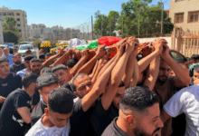 نابلس تشيع جثمان الشهيد الطفل اسلام عجوري إلى مثواه الأخير