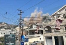 شهيدة ومصابون بعدوان إسرائيلي على بلدة عربصاليم جنوب لبنان