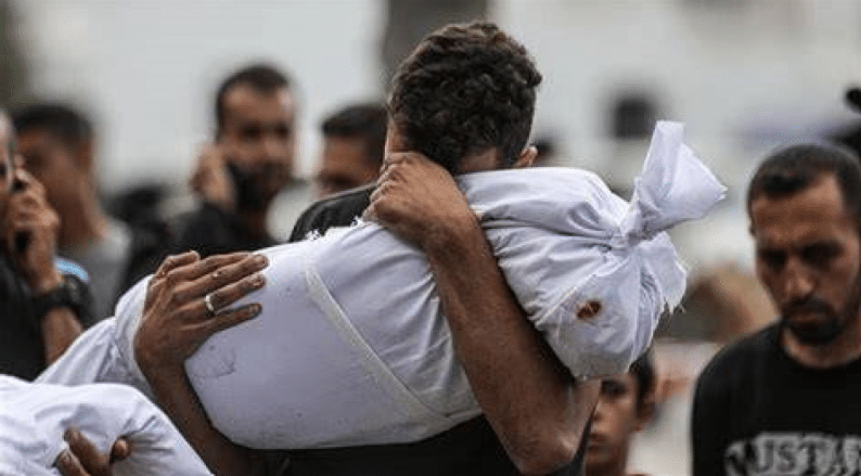 شهيد ومصابان جراء قصف للاحتلال على حي تل الهوا جنوب غرب مدينة غزة
