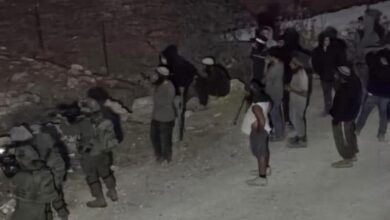 مستوطنون يقتحمون أطراف قرية برقا شرق رام الله
