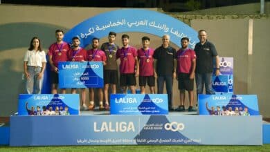 البنك العربي ينظم بطولة خماسيات كرة القدم لمعتمدي برنامج "شباب" ضمن شراكته مع لاليغا