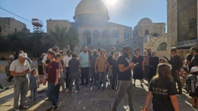 محافظة القدس تحذر من استغلال موسم الأعياد العبرية لفرض وقائع جديدة في المسجد الأقصى