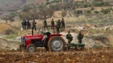 الاحتلال يستولي على جرار في بلدة الساوية جنوب نابلس