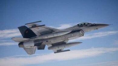 تحطم مقاتلة أمريكية من طراز "F-16" في ألمانيا ونجاة طيارها
