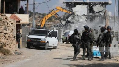 الاحتلال يهدم بركسا زراعيا في ضاحية شويكة شمال طولكرم