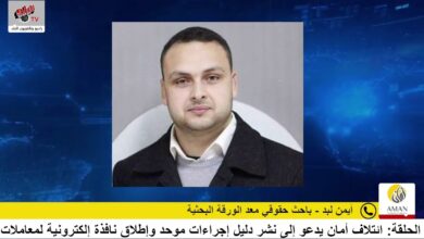 ائتلاف أمان يدعو إلى نشر دليل إجراءات موحد وإطلاق نافذة إلكترونية لمعاملات تمويل الشركات غير الربحية ومقترح لتأسيس شبكة توحّد صوتها أمام الجهات الرسمية