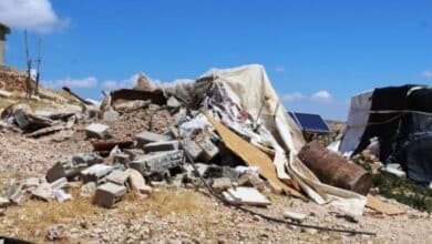 الاحتلال يهدم منشآت سكنية وثروة حيوانية جنوب طوباس