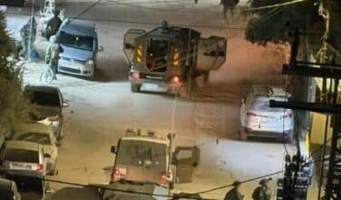 إصابتان بالرصاص خلال اقتحام قوات الاحتلال بيت فجار