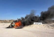 شهيد وإصابات إثر قصف الاحتلال مركبة في غزة