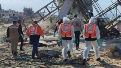 تشييع جثامين 51 شهيدا انتشلتهم طواقم الإنقاذ من تحت أنقاض النصيرات