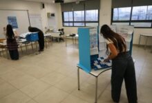 فتح صناديق الاقتراع لانتخابات الكنيست