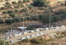 مستوطنون يقتحمون واد ريا شمال غرب رام الله بحماية قوات الاحتلال ويغلقون عدة شوارع
