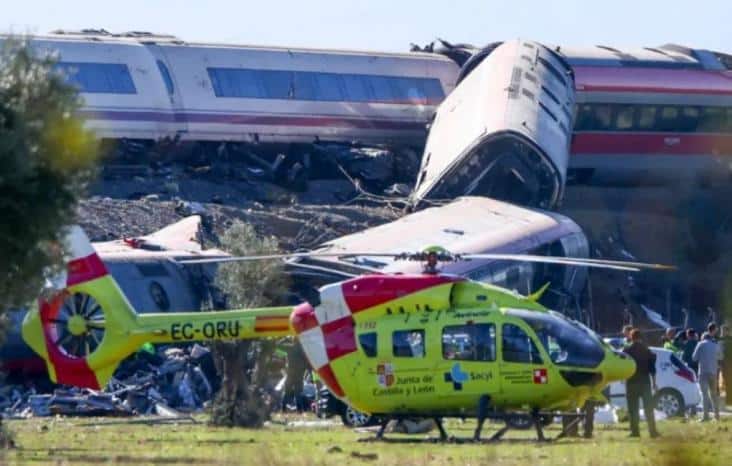 إسبانيا.. ارتفاع حصيلة ضحايا تصادم قطارين إلى 64 قتيلا