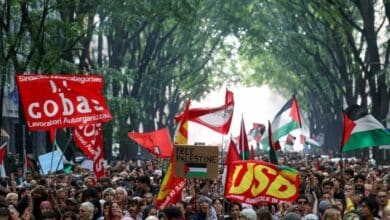 الاتحاد الدولي لعمال النقل يعلن دعمه لإضرابات احتجاجية بـ 17 دولة دعما لغزة