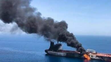 الحرس الثوري يعلن انفجار ناقلة نفط ثانية في هرمز.. وعراقجي يطرح خطة لإعادة فتح المضيق خلال 7 أيام