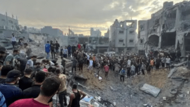 شهيد ومصابون بقصف للاحتلال غرب مخيم جباليا