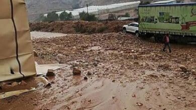 الأمطار الغزيرة تُلحق أضرارا بخيام المواطنين وممتلكاتهم في الأغوار الشمالية